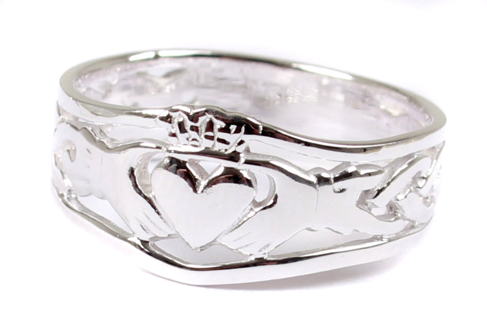 |Sterling Silver Claddagh Ring