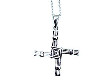 Load image into Gallery viewer, Sterling Silver St  Brigid&#39;s Cross
