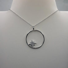 Load image into Gallery viewer, Sterling Silver Circle Pendant
