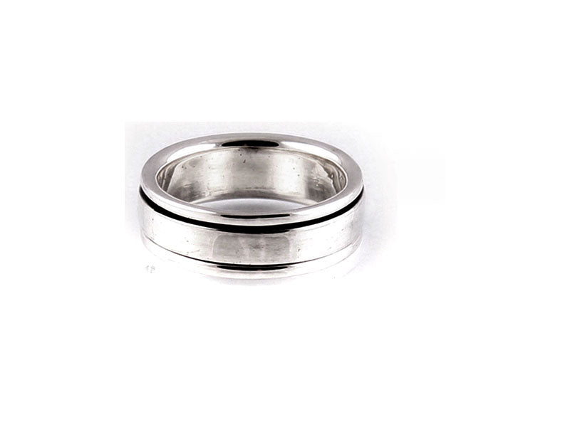 Sterling Silver Strenght /Meditation Ring