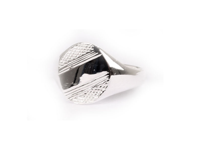 sterling silver signet ring