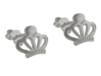 Sterling Silver Princess Earrings